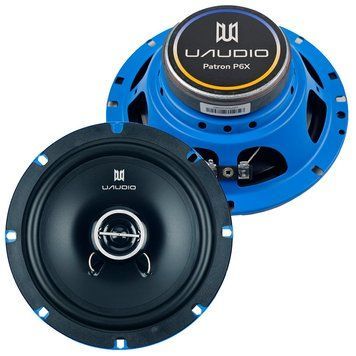 Автомобільні коаксіальні динаміки UAudio Patron P6X 6.5&Prime; 60 Вт RMS, 4 Ом 3814 фото