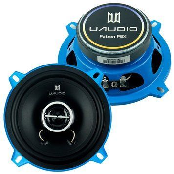 Автомобільні коаксіальні динаміки UAudio Patron P5X 5.25&Prime; 45 Вт RMS, 4 Ом 3813 фото