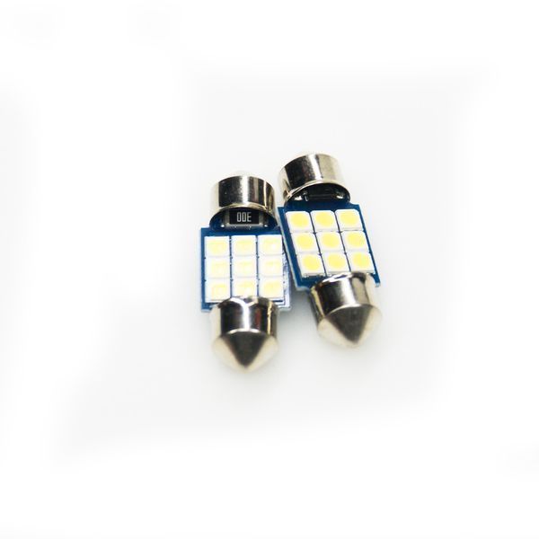 Автомобільні LED лампи NFL Shine C10W 31 mm White (2 шт.) 12892 фото