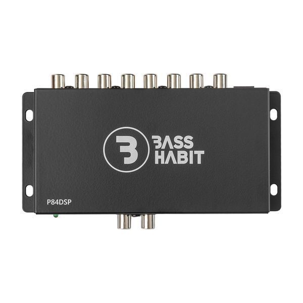Автомобильный аудиопроцессор Bass Habit Play P84DSP 4 входа/8 выходов, Bluetooth 5.4 13938 фото