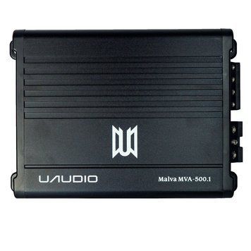 Підсилювач автомобільний 1-канальний UAudio Malva MVA-500.1 класу D, 500 Вт RMS 3819 фото