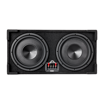 Сабвуфер автомобильный корпусной пассивный Bass Habit Play 2 PL2212SR 12&Prime; + пассивный радиатор 12&Prime;, 500 Вт RMS 13084 фото